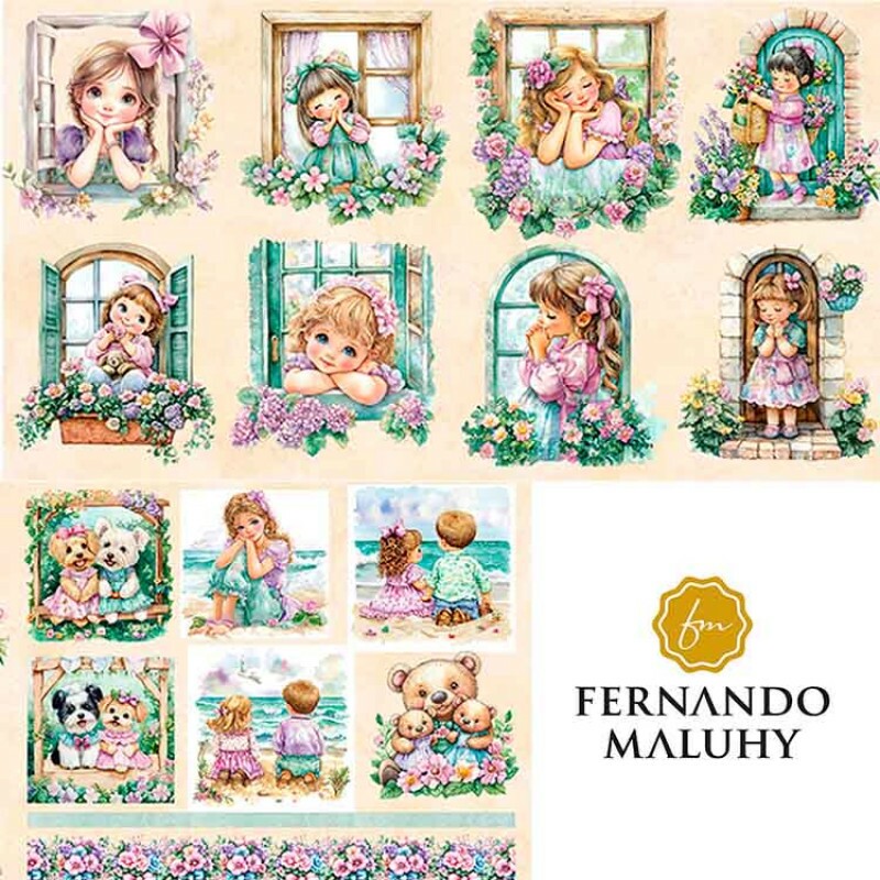 COLEÇÃO EXCLUSIVA CMC 5 - PAINEL MENINAS