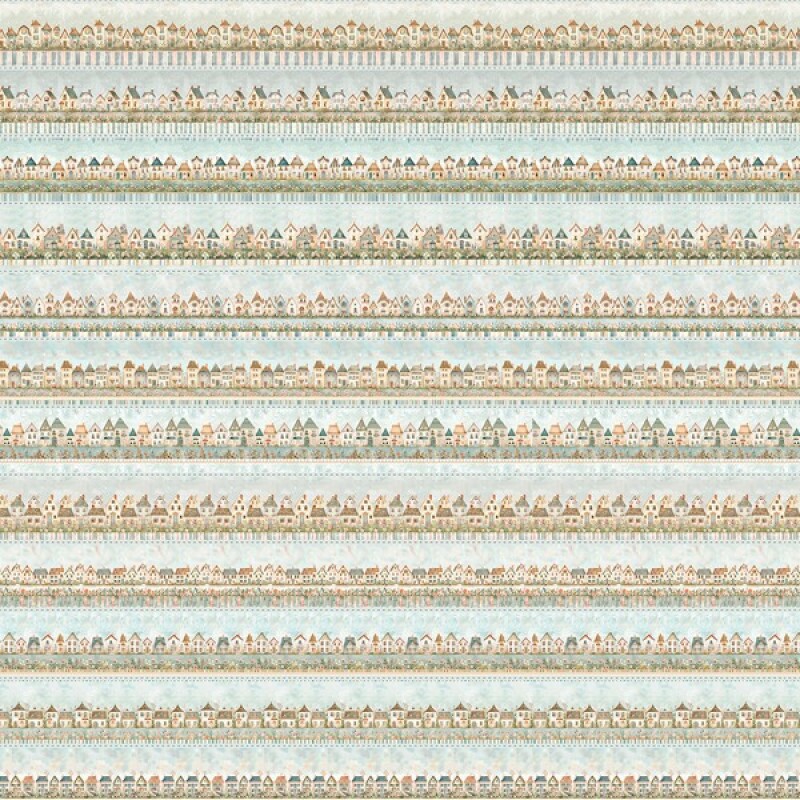 COLEÇÃO HOUSES - TRIC. EST. DIGITAL - BARRADO DE CASINHAS - ( 86769 var,01 ) - C