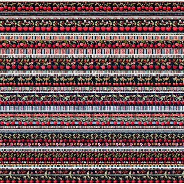 COLEÇÃO  - TRIC. EST. DIGITAL - BARRADO DE CEREJAS - 87529-001