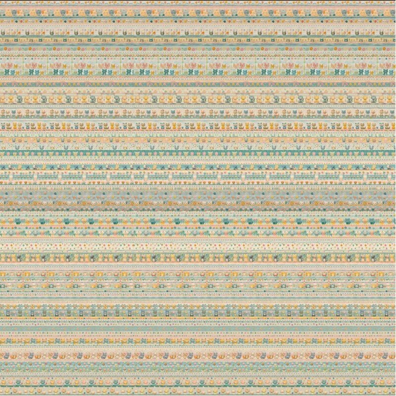 COLEÇÃO  - TRIC. EST. DIGITAL - BARRADO DE GATINHOS - C