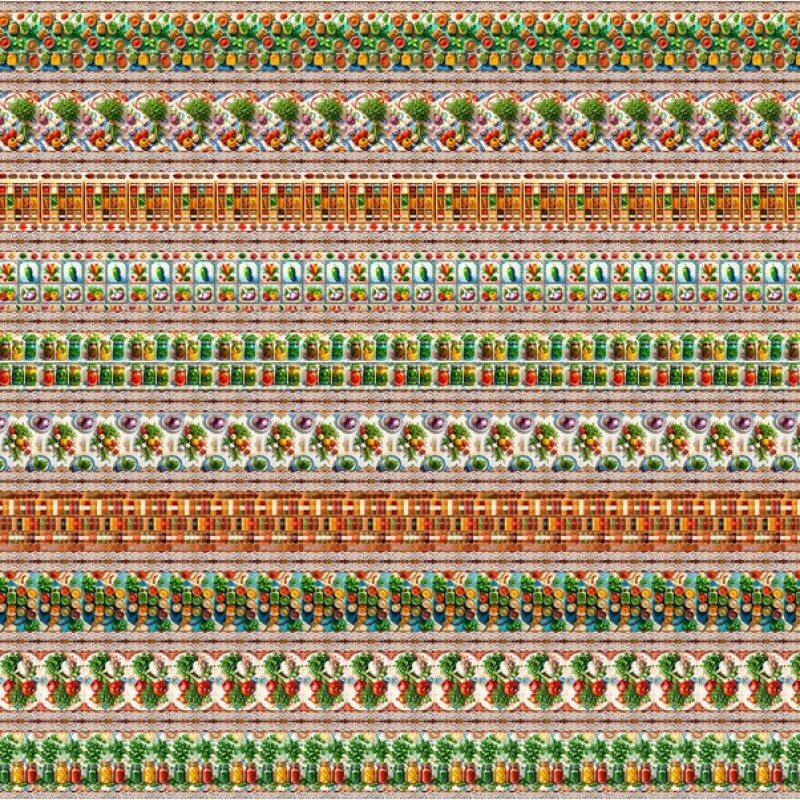 FV25 - COLEÇÃO TEMPEROS - TRIC. EST. DIGITAL - BARRADO TEMPEROS - 92086-001