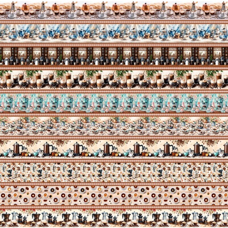 COLEÇÃO COFEE TIME  - TRIC. EST. DIGITAL - BARRADO 1 - 92363-001