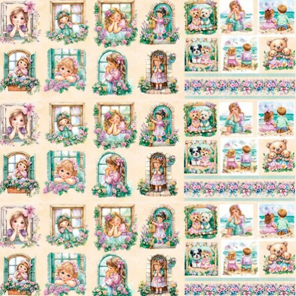 COLEÇÃO PAINEIS - TRIC EST DIGITAL - LARG 1,50 -PAINEL MENINAS