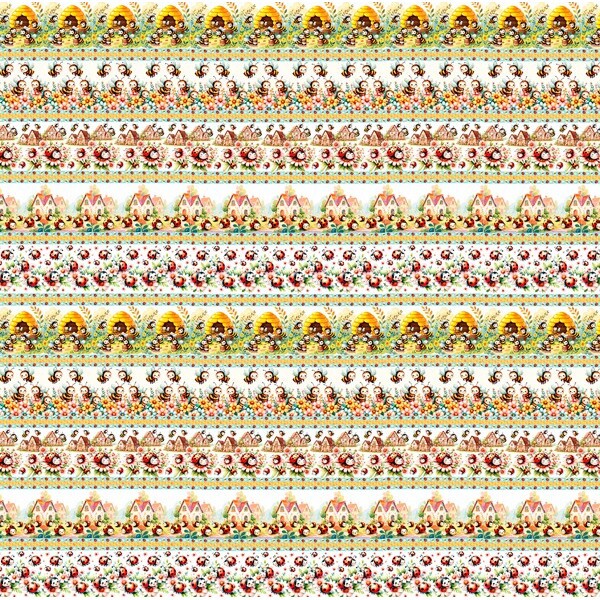 FV26 - TRICOL. COLEÇÃO LADY BEES - BARRADO - 100% ALGODÃO - A0512-001