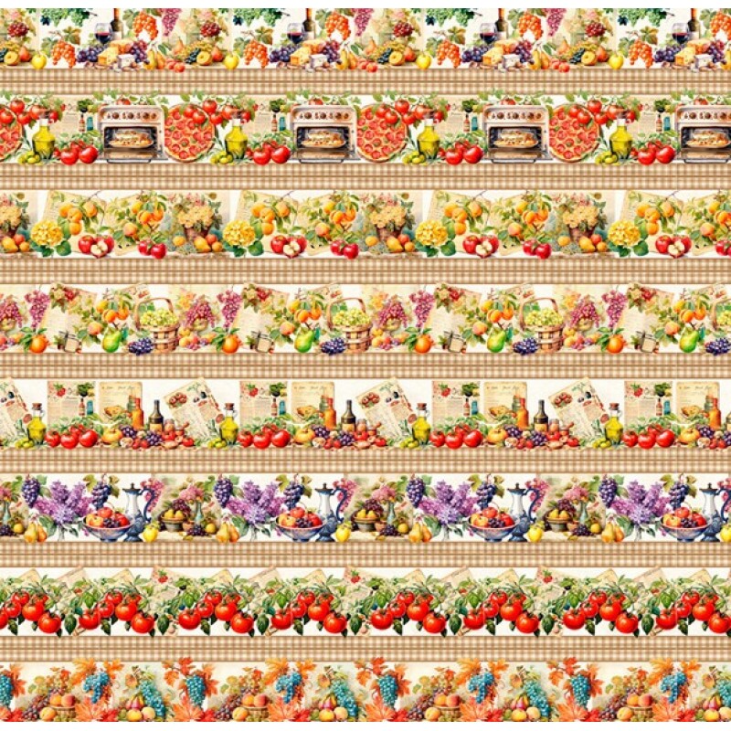 COLEÇÃO CLUBE MAIS CRIATIVO - TRIC. EST. DIGITAL - BARRADO KITCHEN- ( 84084 VAR,01 )