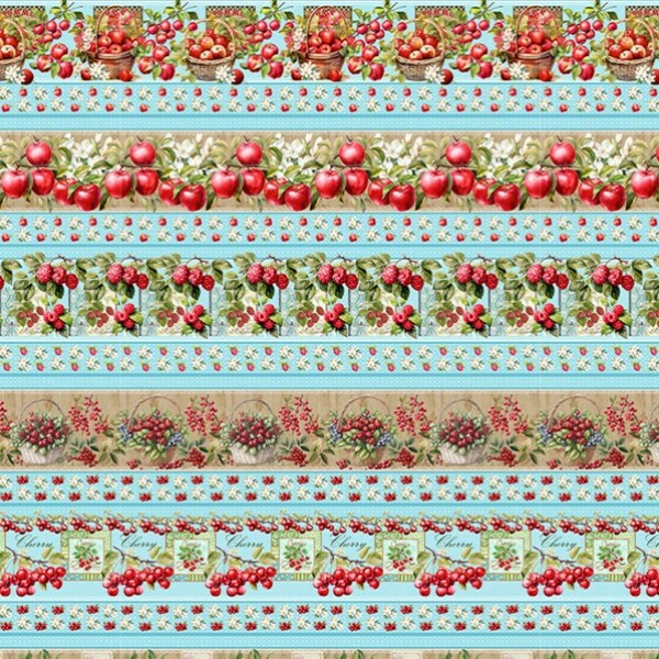 COLEÇÃO CLUBE MAIS CRIATIVO - TRIC. EST. DIGITAL - BARRADO CHERRY- ( 84086 VAR,01 )