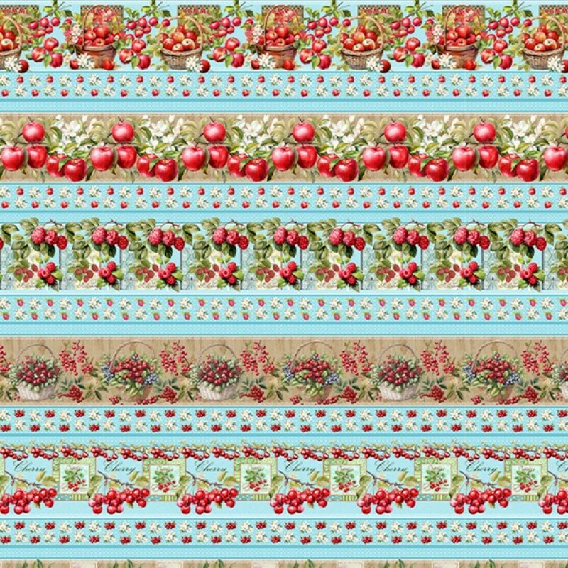 COLEÇÃO CLUBE MAIS CRIATIVO - TRIC. EST. DIGITAL - BARRADO CHERRY- ( 84086 VAR,01 )