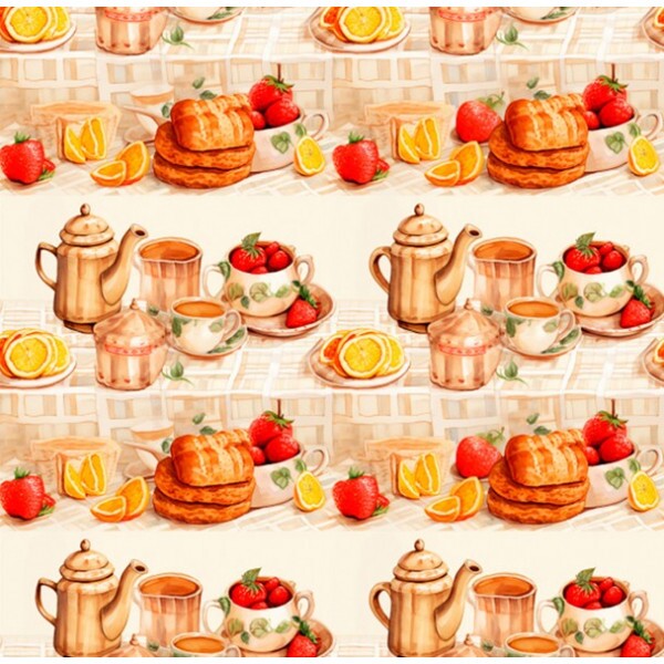 COLEÇÃO CLUBE MAIS CRIATIVO - TRIC. EST. DIGITAL - BARRADO BULE - ( 84282 VAR,01 )  - C