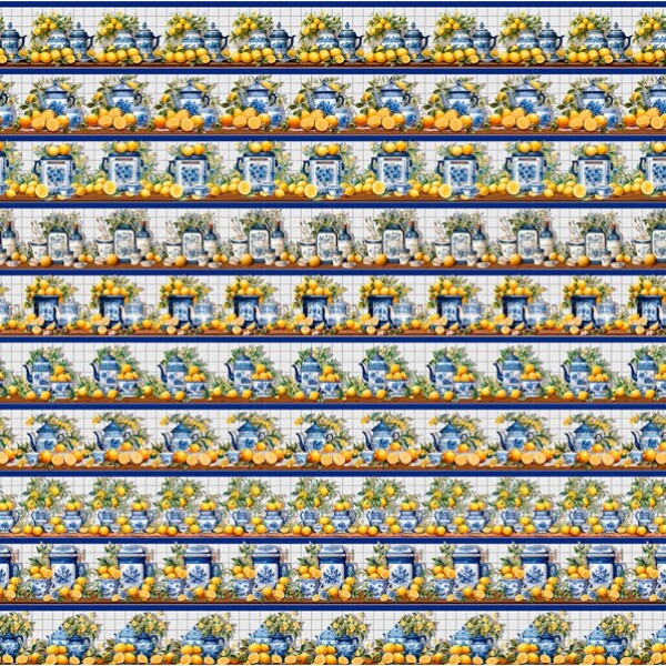 COLEÇÃO LEMON PEPPER POR JUARI SOUZA -TRIC.DIGITAL - BARRADO LIMÃO - 88648-01