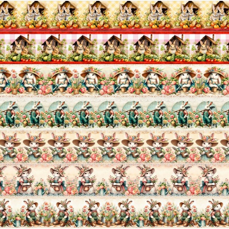 COLEÇÃO PÁSCOA JUARI SOUZA - TRIC. EST. COELHO ELEGANTE - BARRADO - 93429-001