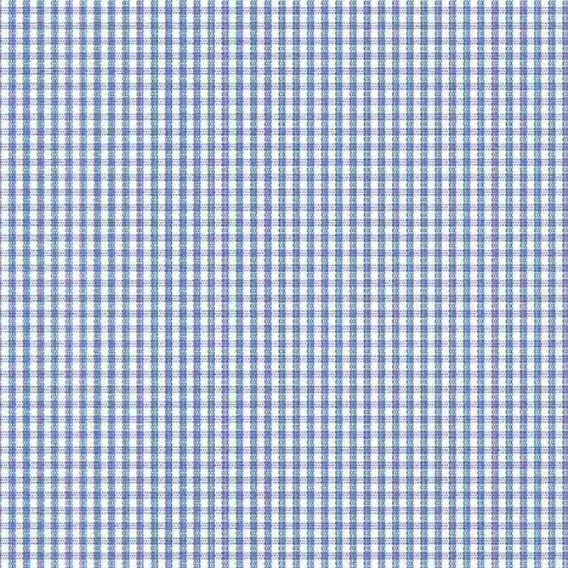 TRICOLINE FIO TINTO XADREZ VICHY 1XM - AZUL MEDIO