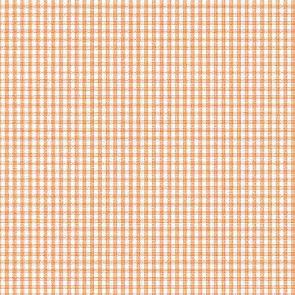 TRICOLINE FIO TINTO XADREZ VICHY 1XM - LARANJA