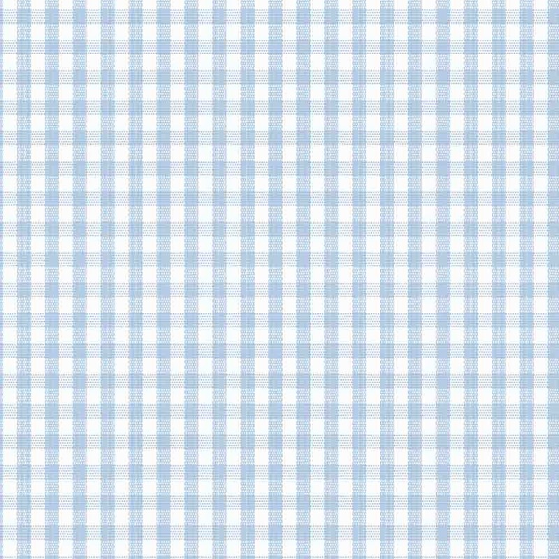 TRICOLINE FIO TINTO XADREZ VICHY 8XM - AZUL BEBE