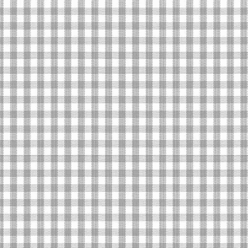 TRICOLINE FIO TINTO XADREZ VICHY 8XM - CINZA