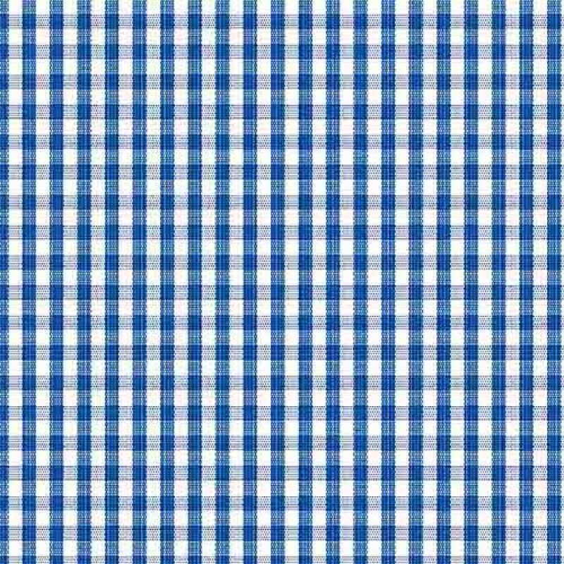 TRICOLINE FIO TINTO XADREZ VICHY 8XM - AZUL ROYAL