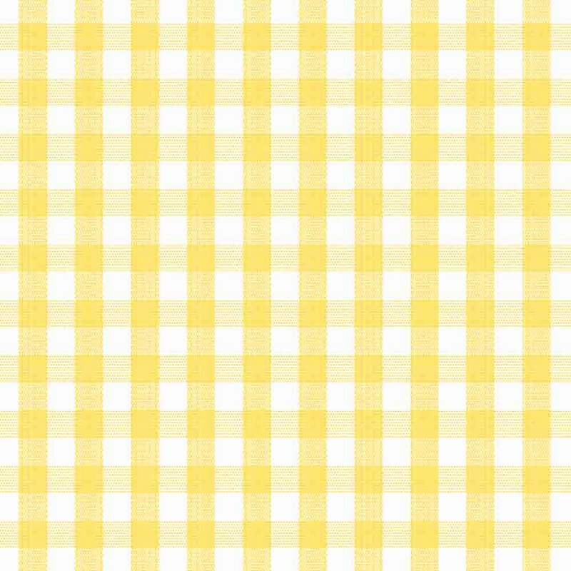 TRICOLINE FIO TINTO XADREZ VICHY 9XM - AMARELO