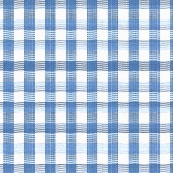 TRICOLINE FIO TINTO XADREZ VICHY 9XM - AZUL MEDIO