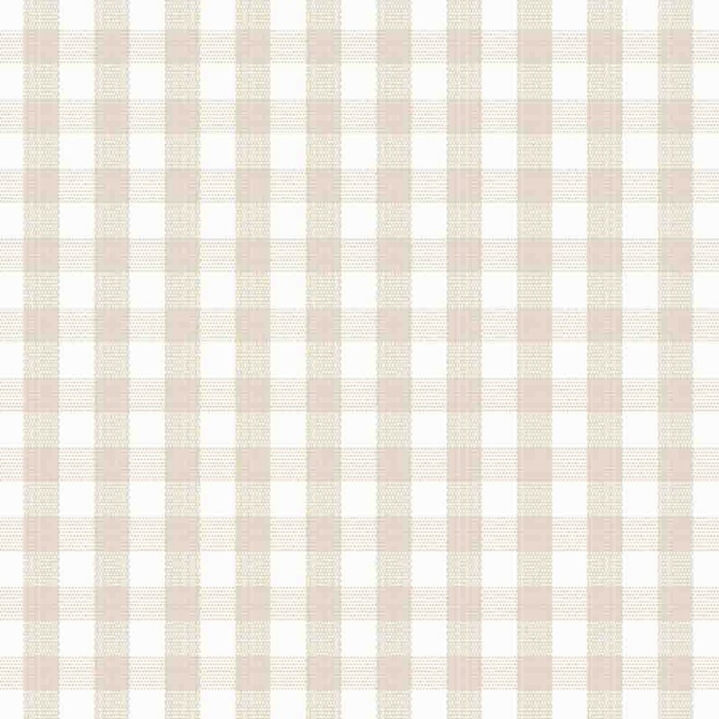 TRICOLINE FIO TINTO XADREZ VICHY 9XM - BEGE CLARO