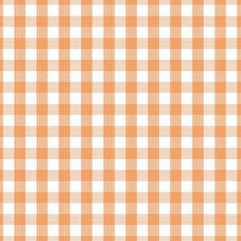 TRICOLINE FIO TINTO XADREZ VICHY 9XM - LARANJA