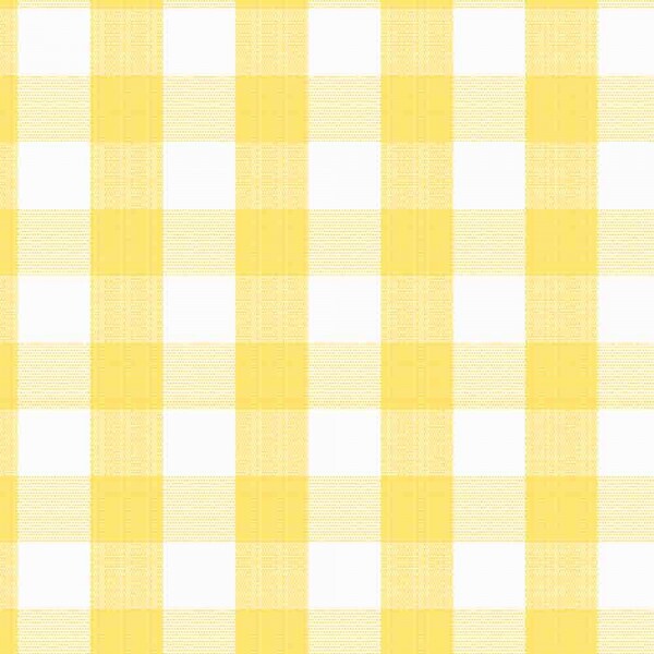 TRICOLINE FIO TINTO XADREZ MEDIO - AMARELO