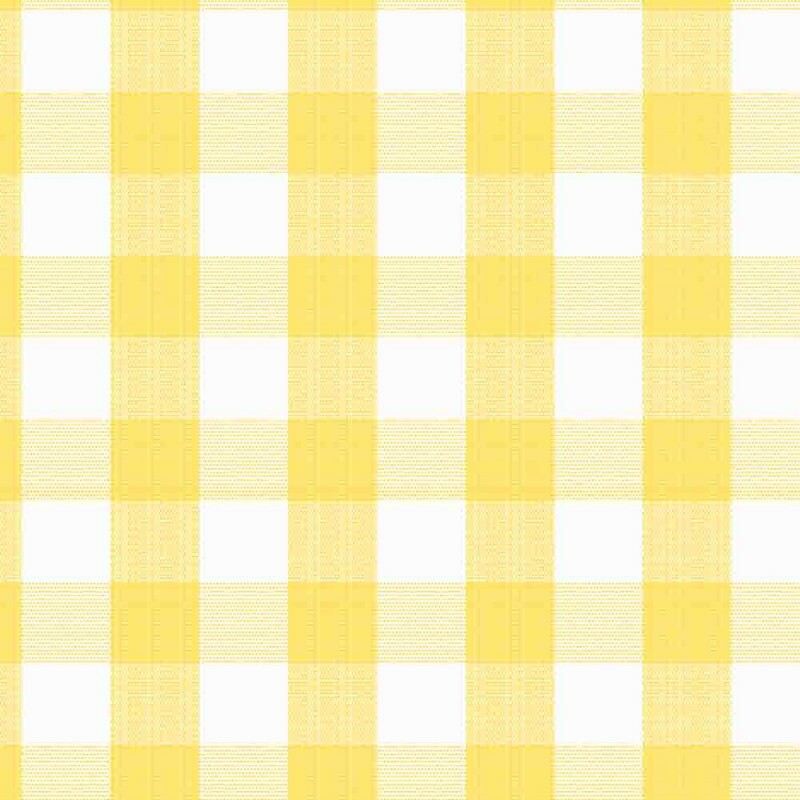 TRICOLINE FIO TINTO XADREZ MEDIO - AMARELO