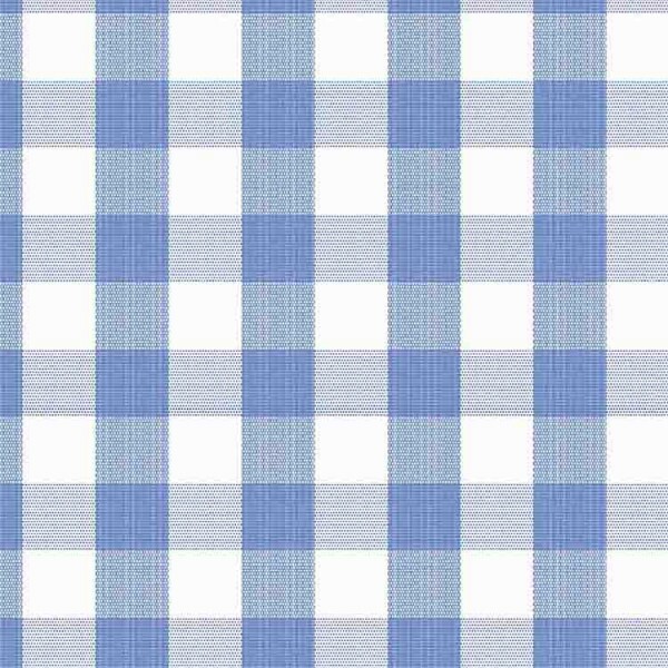 TRICOLINE FIO TINTO XADREZ MEDIO - AZUL MEDIO