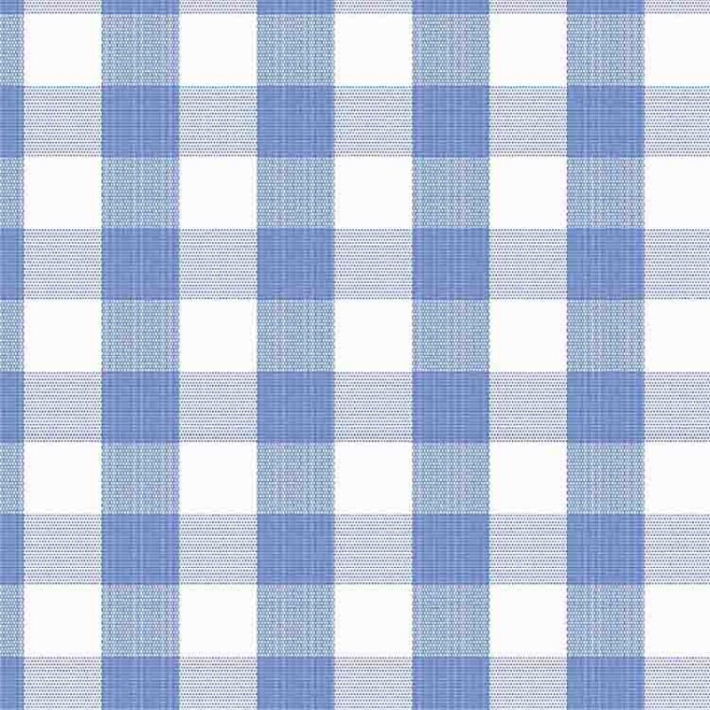 TRICOLINE FIO TINTO XADREZ MEDIO - AZUL MEDIO