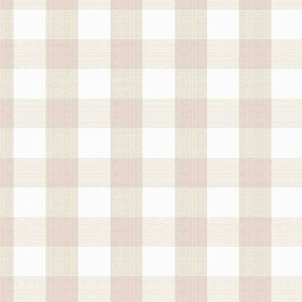 TRICOLINE FIO TINTO XADREZ MEDIO - BEGE CLARO