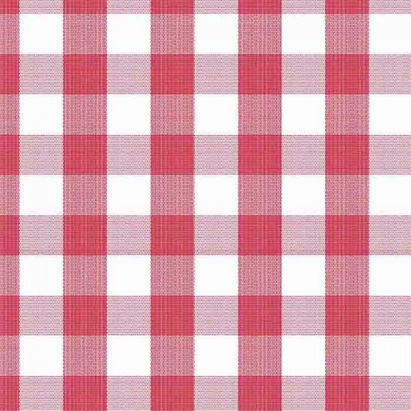 TRICOLINE FIO TINTO XADREZ MEDIO - VERMELHO