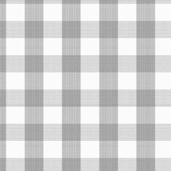 TRICOLINE FIO TINTO XADREZ MEDIO - CINZA