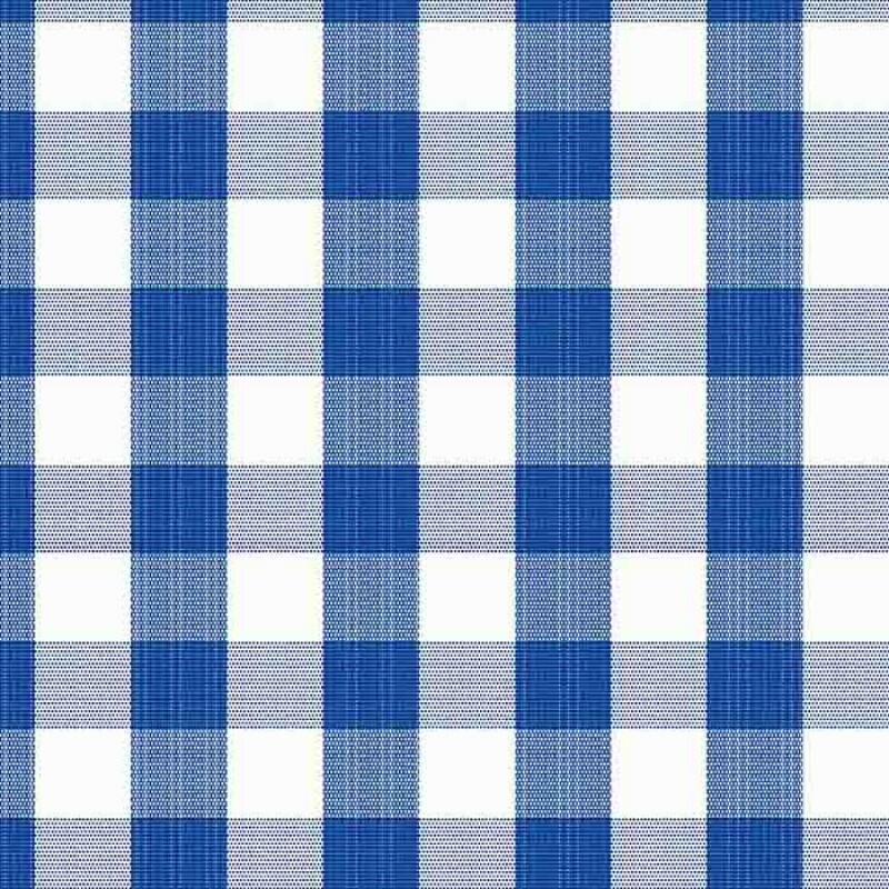 TRICOLINE FIO TINTO XADREZ MEDIO - AZUL ROYAL