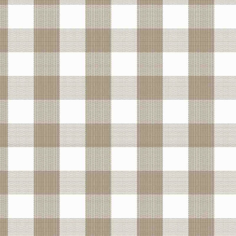 TRICOLINE FIO TINTO XADREZ MEDIO - CAQUI