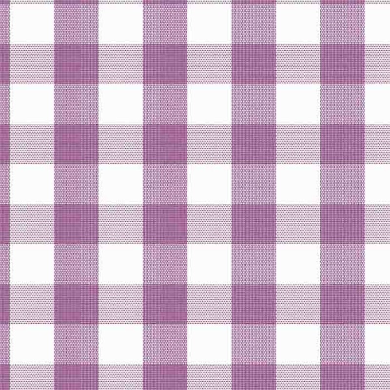 TRICOLINE FIO TINTO XADREZ MEDIO - ROXO