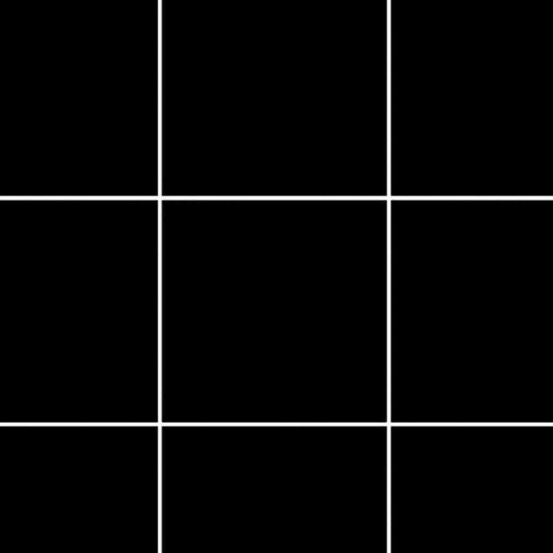 COLEÇÃO GRID - XADREZ BRANCO C/ FD PRETO