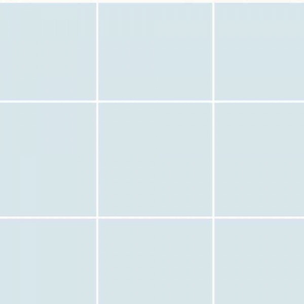 COLEÇÃO GRID - XADREZ BRANCO C/ FD AZUL CLARO