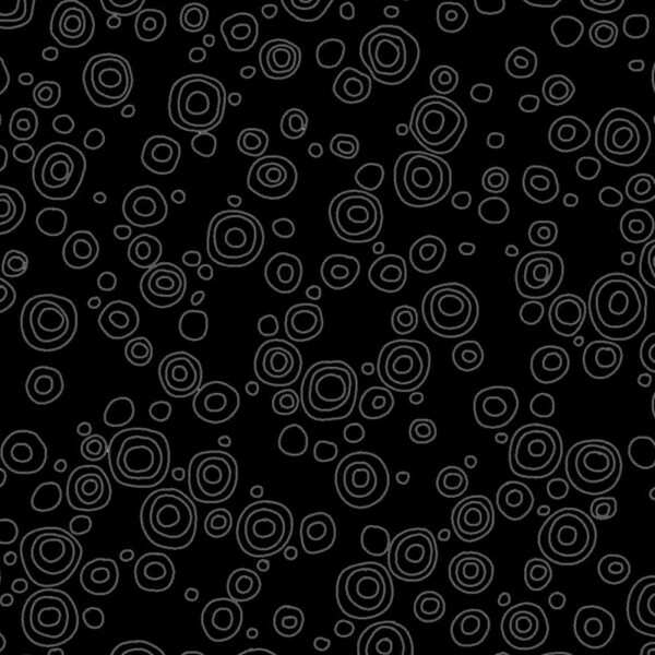 COLEÇÃO BUBBLES - CIRCULOS PRETO