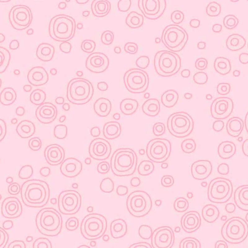 COLEÇÃO BUBBLES - CIRCULOS ROSA