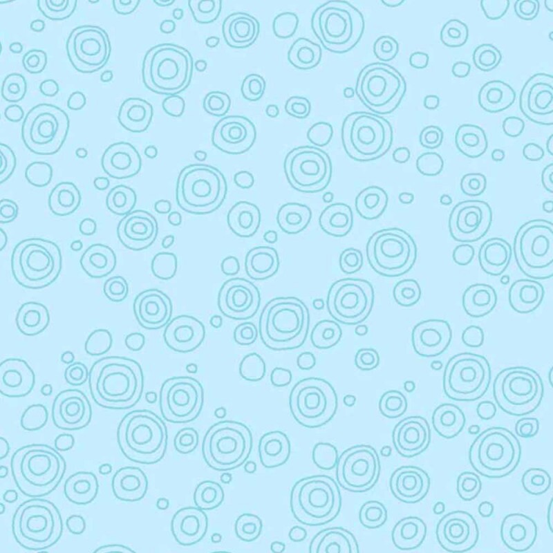 COLEÇÃO BUBBLES - CIRCULOS AZUL