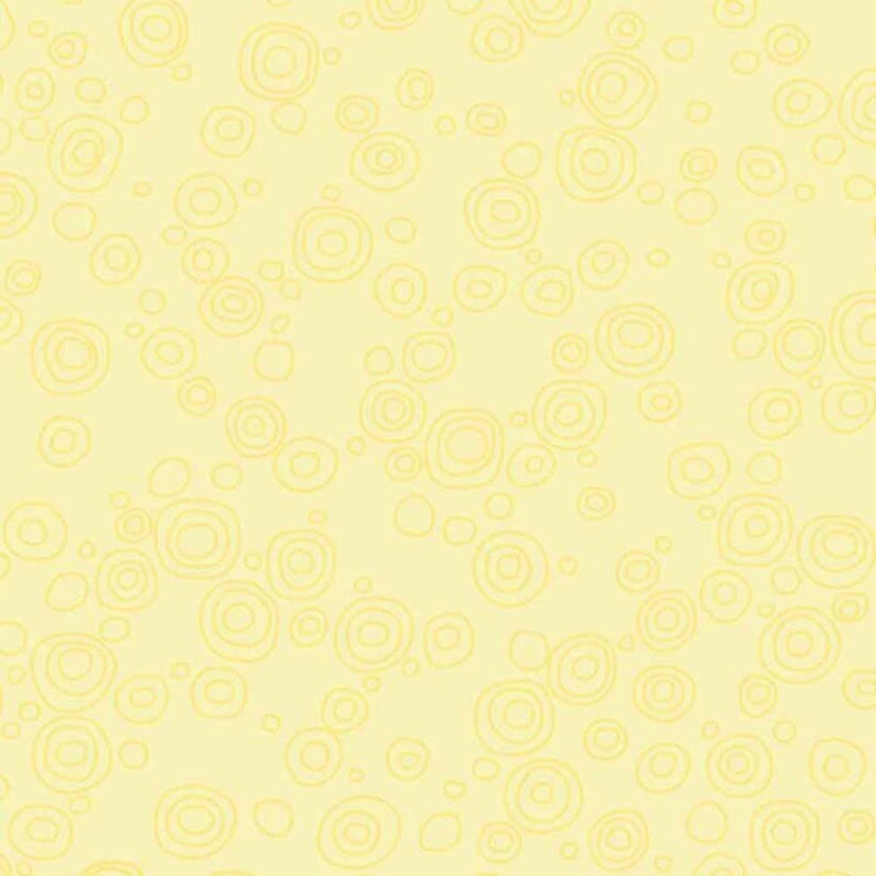 COLEÇÃO BUBBLES - CIRCULOS AMARELO