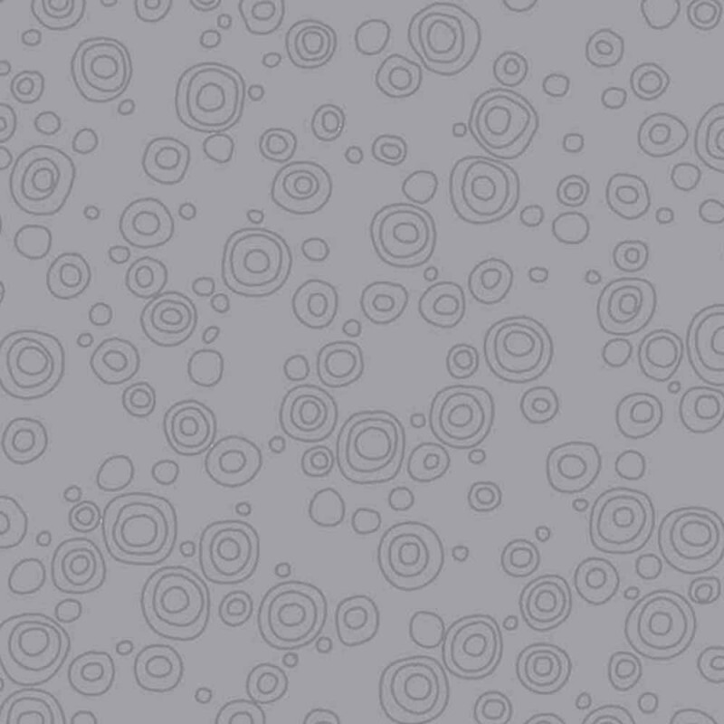 COLEÇÃO BUBBLES - CIRCULOS CINZA