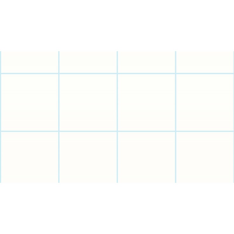 COLEÇÃO - GRID AZUL BEBE - FD OFF WHITE -  AG4