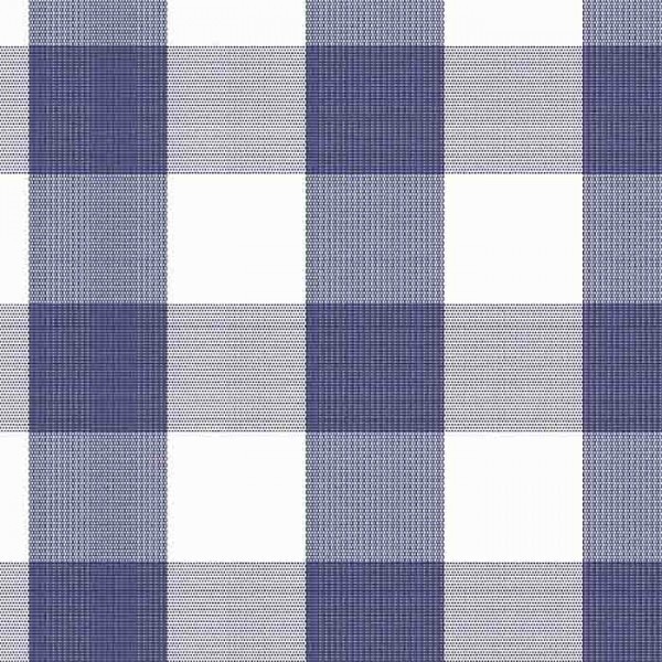 TRICOLINE FIO TINTO XADREZ GRANDE - MARINHO NOITE