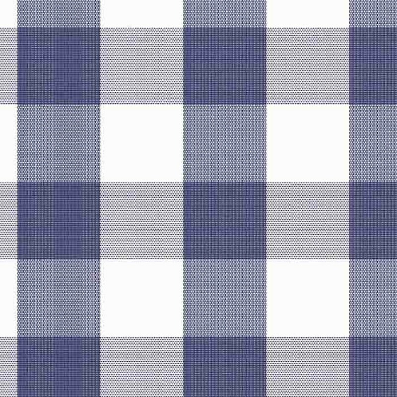 TRICOLINE FIO TINTO XADREZ GRANDE - MARINHO NOITE