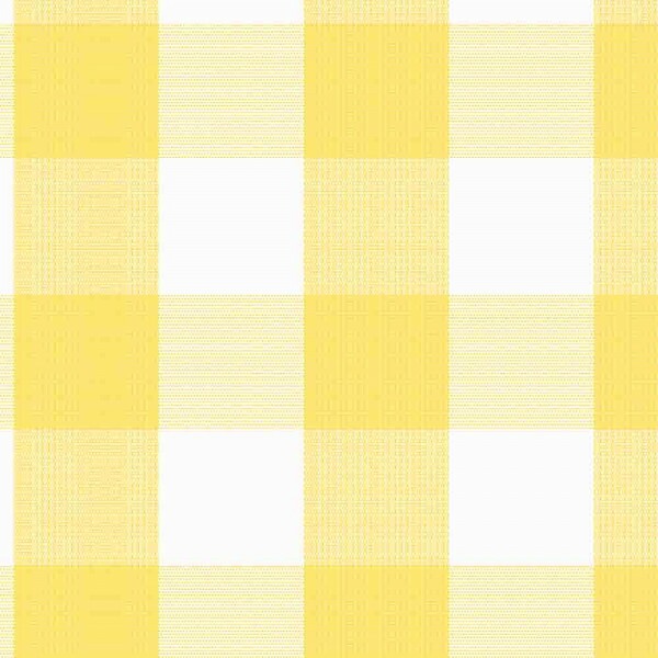 TRICOLINE FIO TINTO XADREZ GRANDE - AMARELO