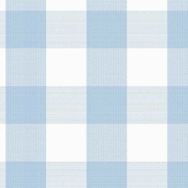 TRICOLINE FIO TINTO XADREZ GRANDE - AZUL BEBE