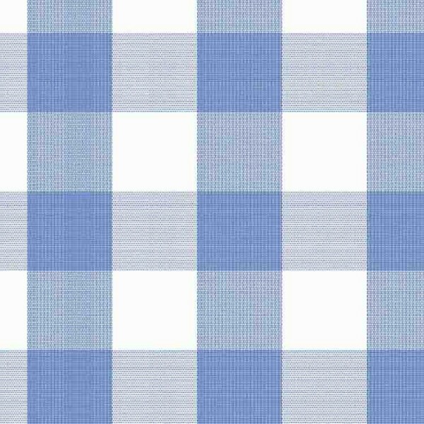 TRICOLINE FIO TINTO XADREZ GRANDE - AZUL MEDIO