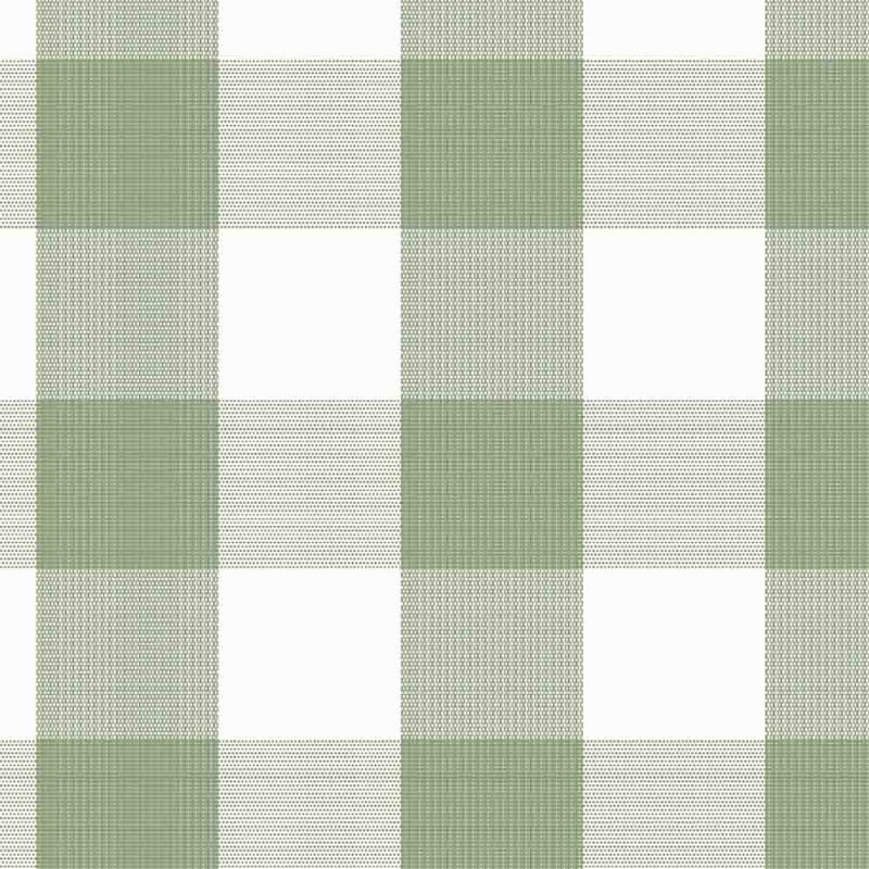 TRICOLINE FIO TINTO XADREZ GRANDE - VERDE OLIVA