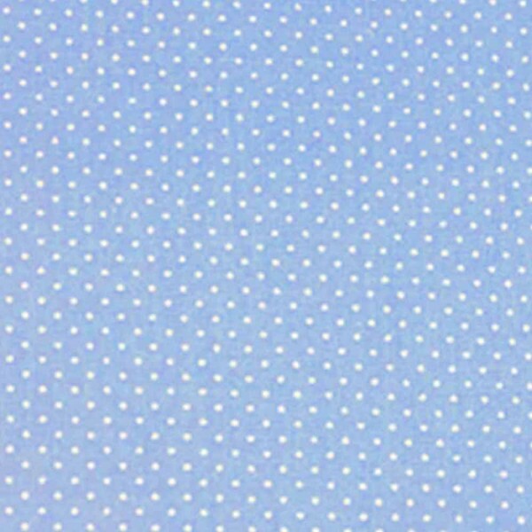 TRIC. BASICS NEW PREMIUM - COLEÇÃO ESSENTIALS - MICRO POAS BRANCO - FUNDO AZUL BB - ( E047)