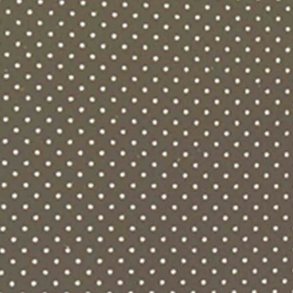 TRIC. BASICS  NEW PREMIUM - COLEÇÃO ESSENTIALS - MICRO POAS BRANCO - FUNDO CINZA MEDIO - ( E047) - T