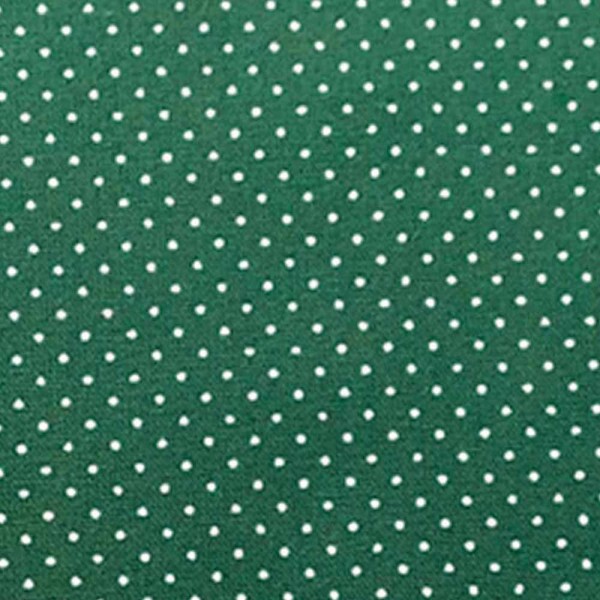 TRIC. BASICS NEW PREMIUM - COLEÇÃO ESSENTIALS - MICRO POAS BRANCO - FUNDO VERDE - ( E047) - T